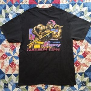 Vtg 1997 Filipino Strength Adult Tee